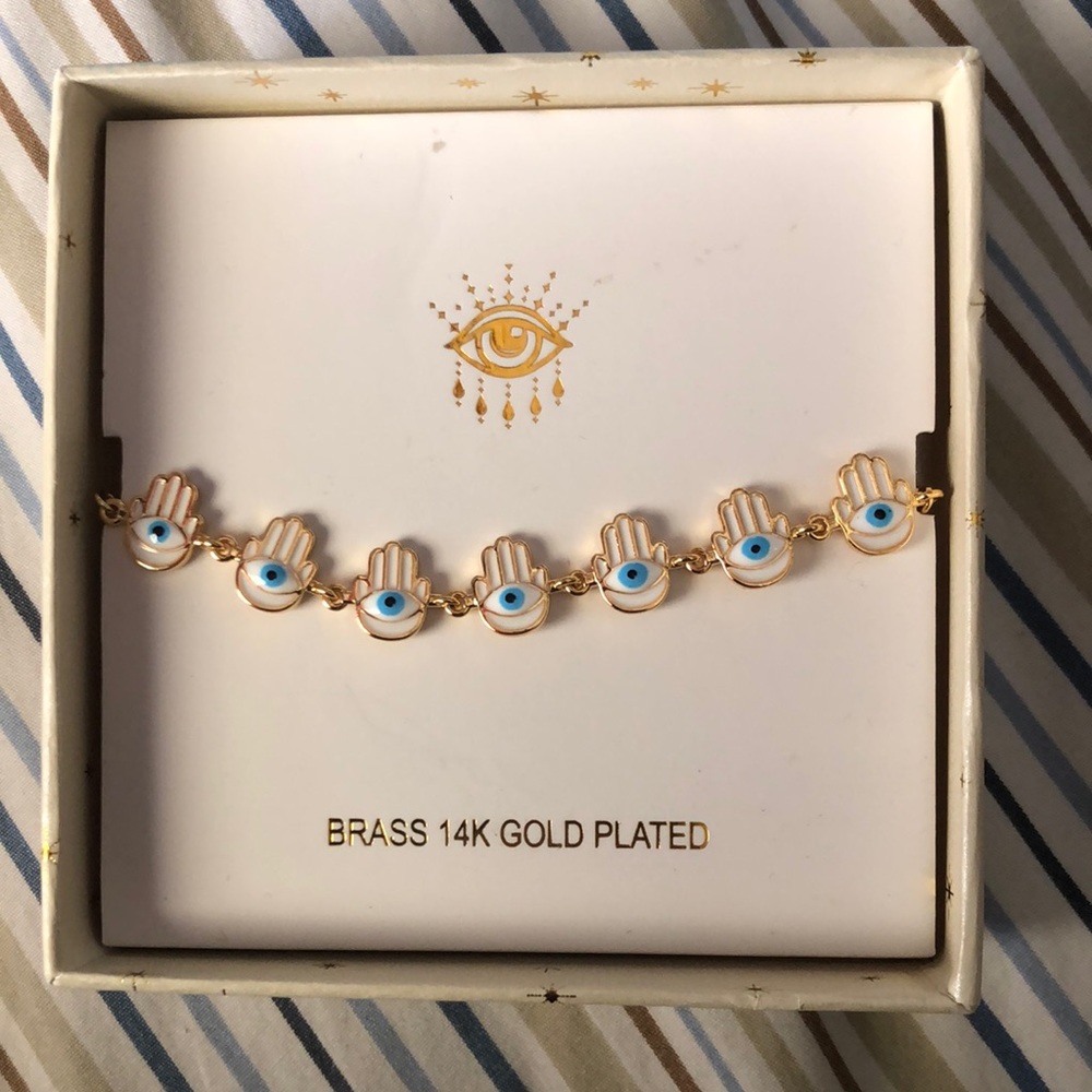 Hamsa bracelet